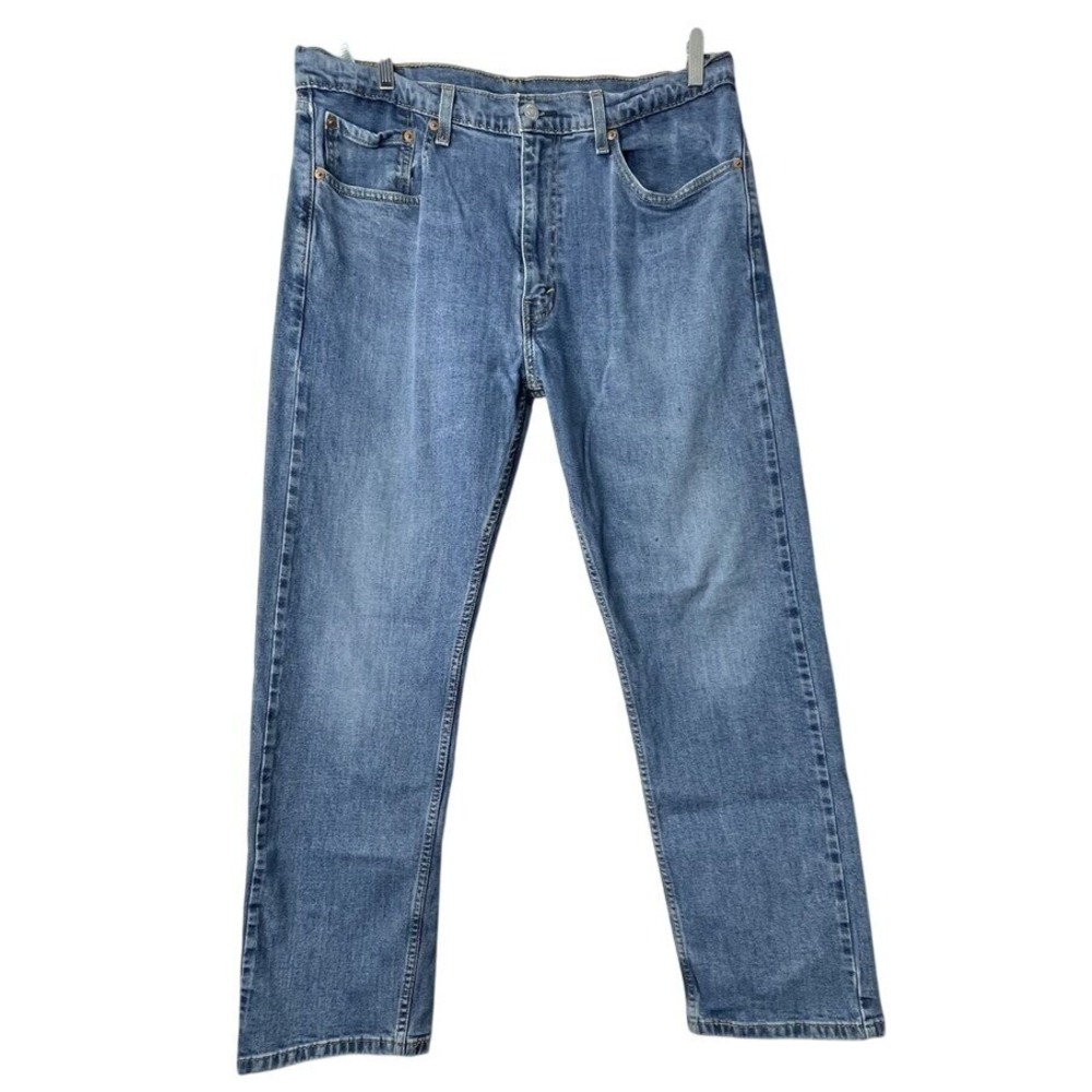 Levi's 505 Regular Fit Jeans Medium Wash W36xL30 Button Fly‎ Classic Denim Pants
